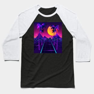 synthwave country side Baseball T-Shirt